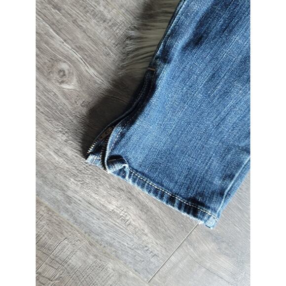 EUC Express Distressed Destroyed Skinny Jeans - Size 10 - Picture 5 of 8